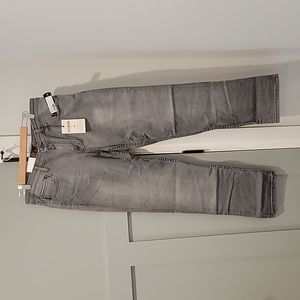 NWT! Men's Alesbury Grey Adley Straight Fit Stretch Jeans, Size 34x32